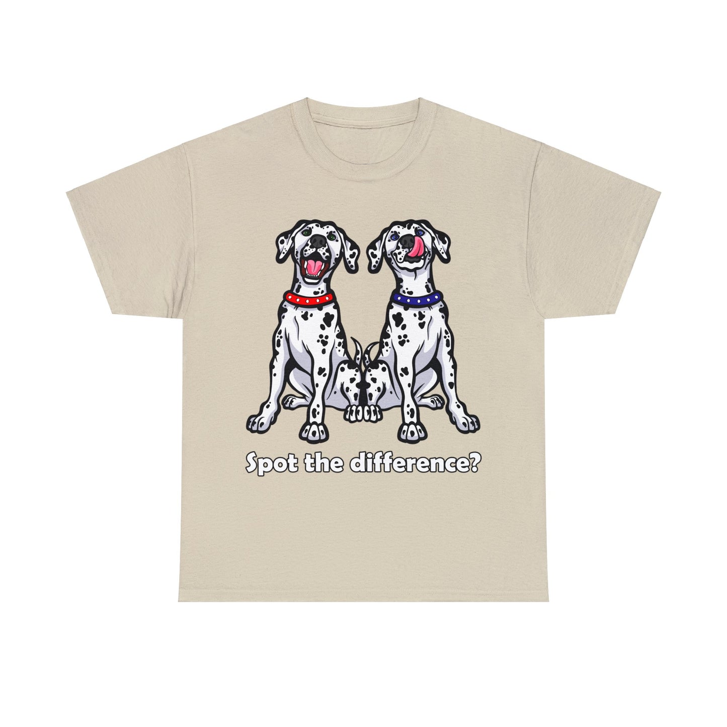 Spot The Difference Unisex Heavy Cotton Tee