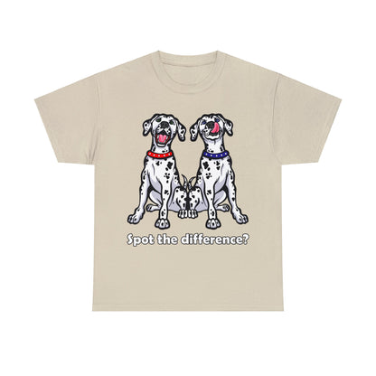 Spot The Difference Unisex Heavy Cotton Tee