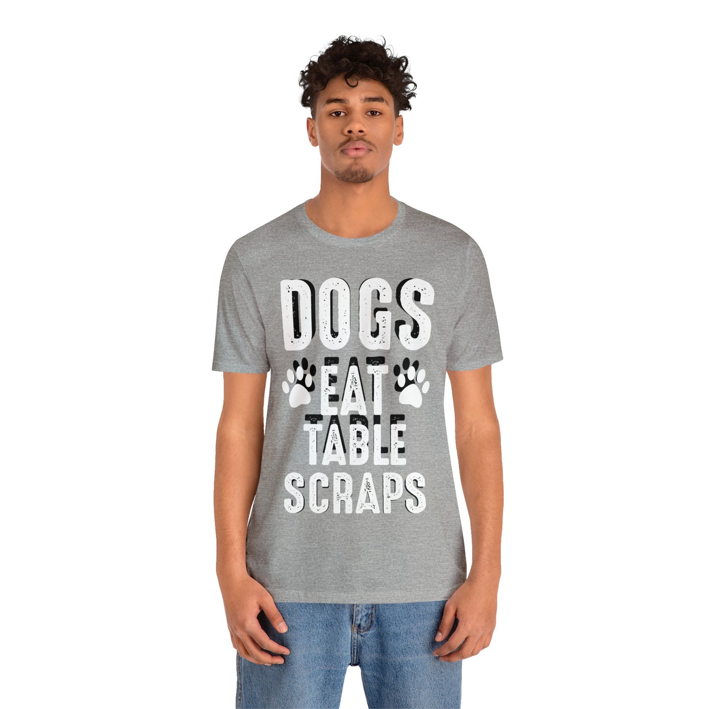 Dogs And Cats Front & Back Unisex Heavy Cotton Tee