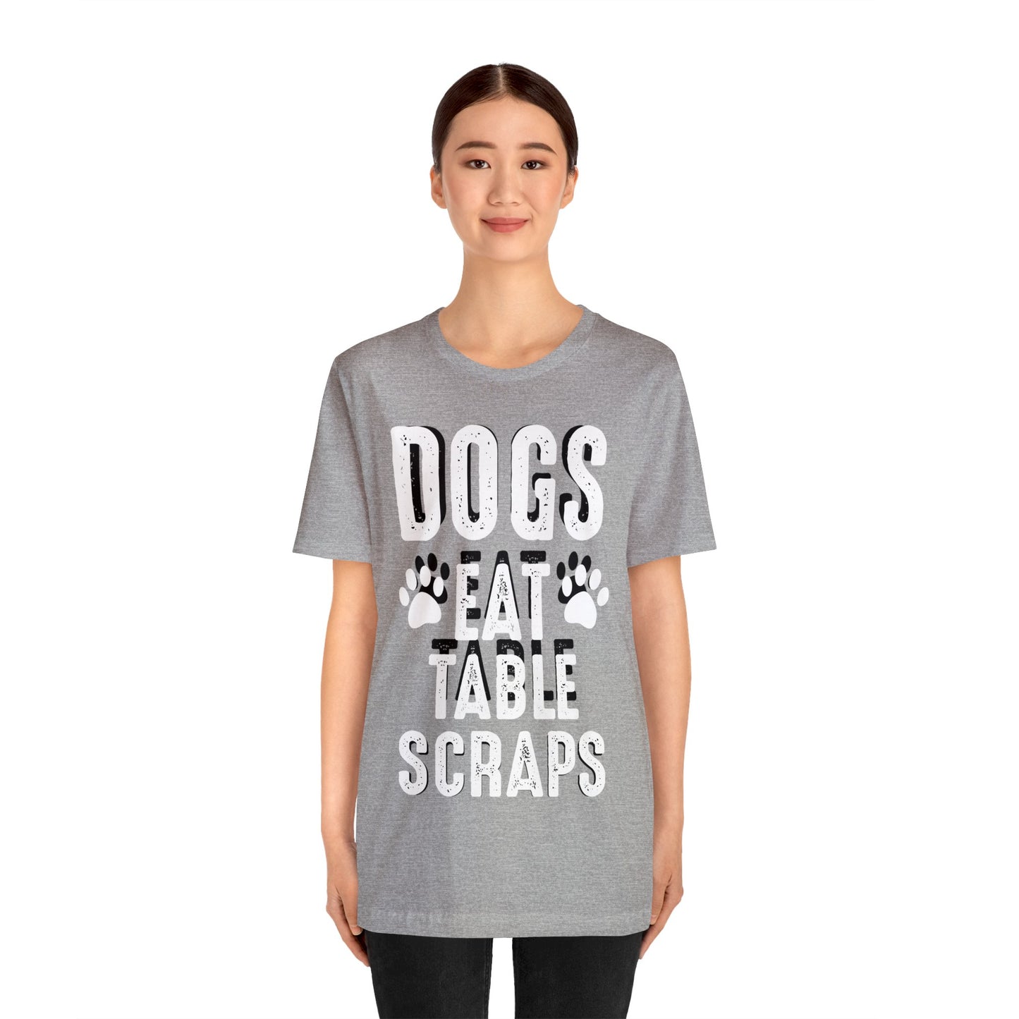 Dogs And Cats Front & Back Unisex Heavy Cotton Tee