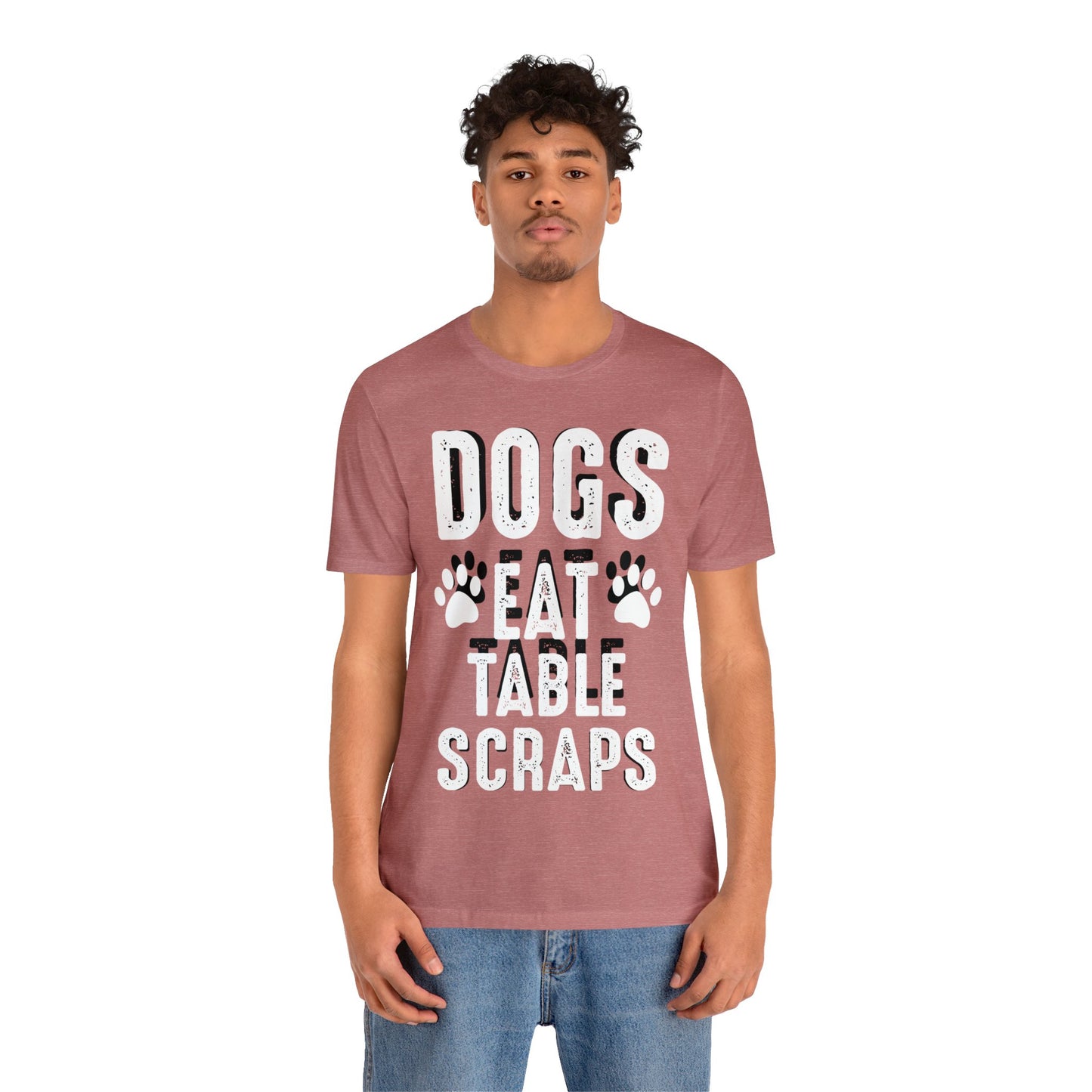 Dogs And Cats Front & Back Unisex Heavy Cotton Tee