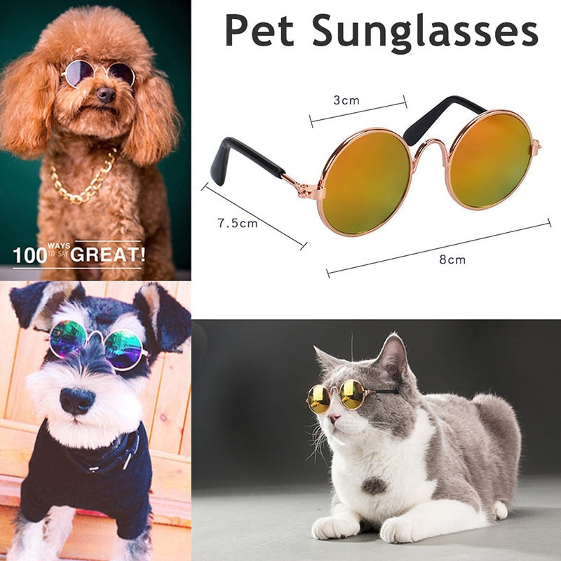 Cat Sunglasses - Retro Style Fun for Your Feline Friend!