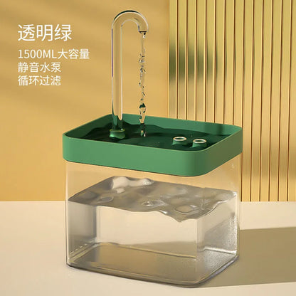 Ultra-Quiet Automatic Water Filter Smart Cat and Dog Water Fountain