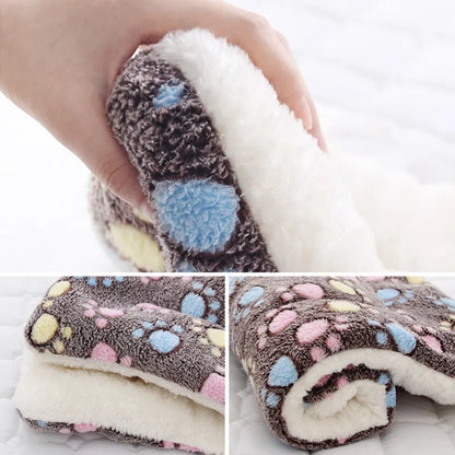 Pet Sleeping Mat Dog Bed Cat Bed Soft Hair Thickened Blanket Pad