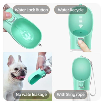 Portable Dog Water Bottle For Small Large Dogs Outdoor Leakproof