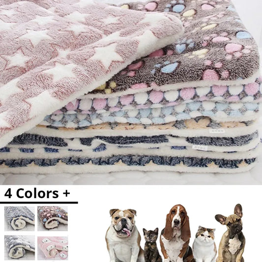 Pet Sleeping Mat Dog Bed Cat Bed Soft Hair Thickened Blanket Pad