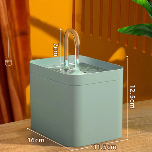 Ultra-Quiet Automatic Water Filter Smart Cat and Dog Water Fountain