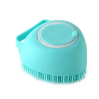 Bathroom Dog Cat Bath Massage Gloves Brush Soft Safety