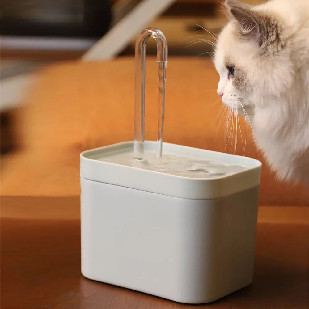 Ultra-Quiet Automatic Water Filter Smart Cat and Dog Water Fountain