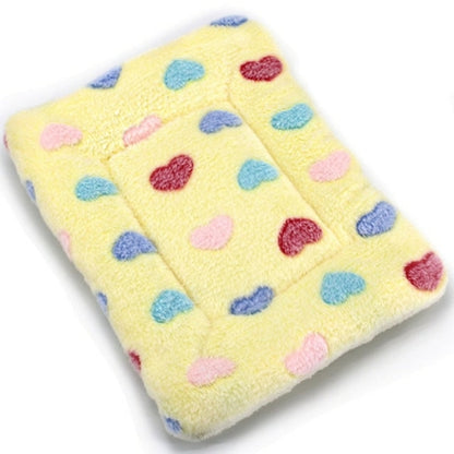 Soft Cat Bed Mats Short Plush Sleeping Bed