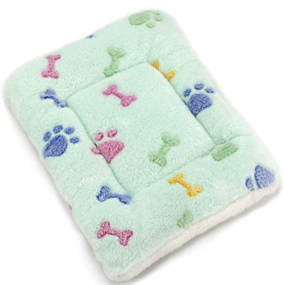 Soft Cat Bed Mats Short Plush Sleeping Bed