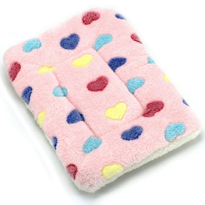 Soft Cat Bed Mats Short Plush Sleeping Bed