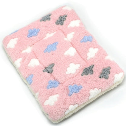 Soft Cat Bed Mats Short Plush Sleeping Bed